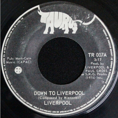 Down To Liverpool b/w Don't Want To See My Lover Again