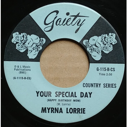 Just Count the Tears I'm Gone b/w Your Special Day