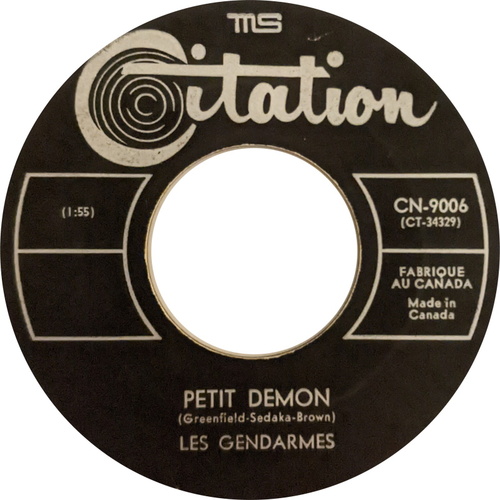 Petit Démon b/w Vivre Sans Toi