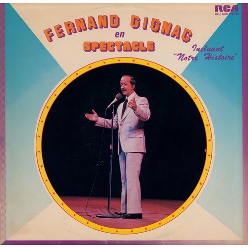 Fernand Gignac en Spectacle