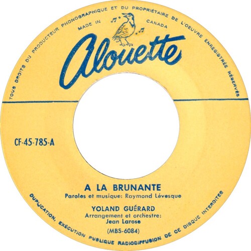 A La Brunante b/w Imploration