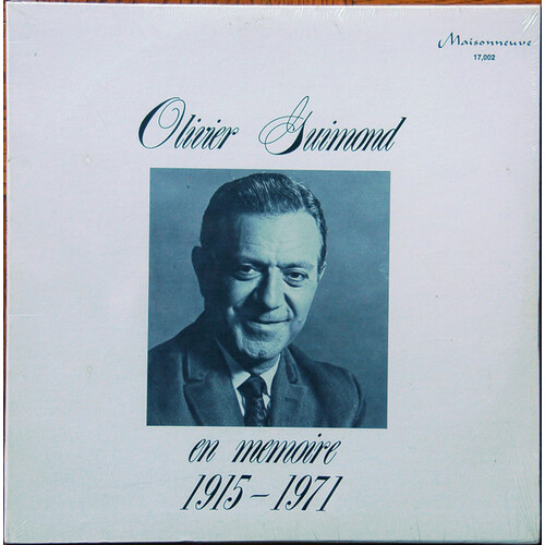 En Mémoire 1915 - 1971