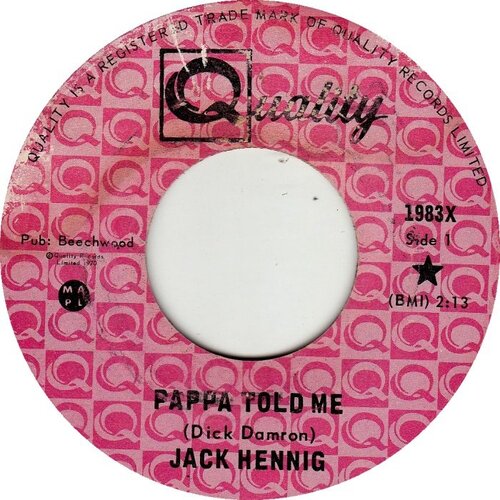 Pappa Told Me b/w Brink of Temptation