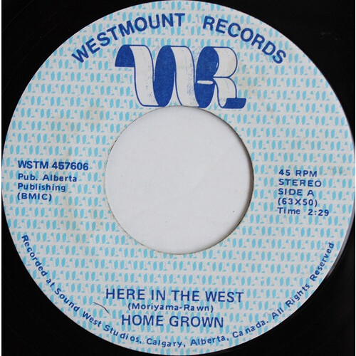 Here in the West b/w Saddle Up