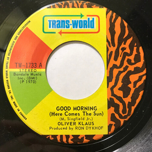 Good Morning (Here Comes the Sun) b/w Feeling Groovy