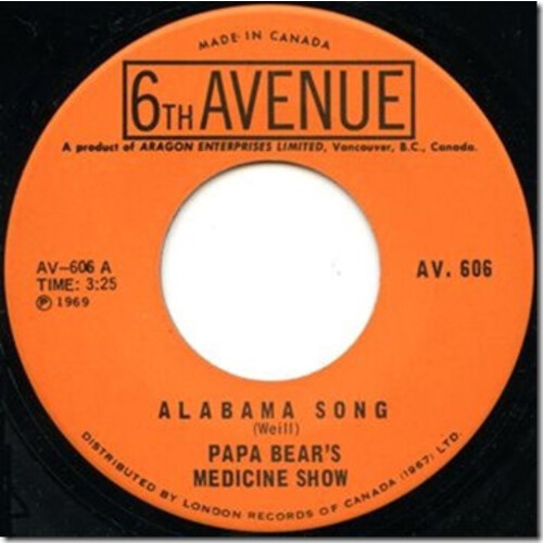 Alabama Song b/w Slow Moshun
