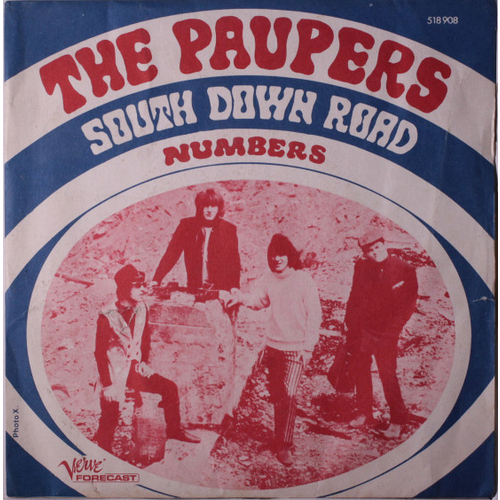 South Dawn Road b/w Numbers (picture sleeve)