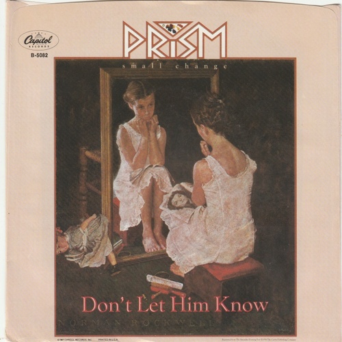 Don`t Let Him Know b/w Hole in Paradise (picture sleeve)