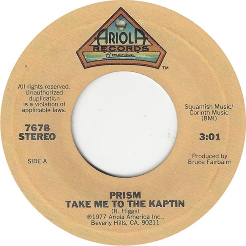 I Ain't Lookin' Anymore b/w Take Me to the Kaptin