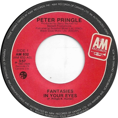 Fantasies in Your Eyes b/w Angeline