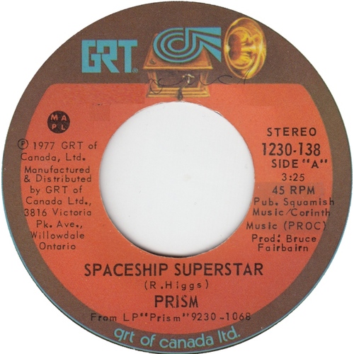 Spaceship Superstar b/w Julie