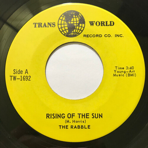 Rising of the Sun b/w Too Bad