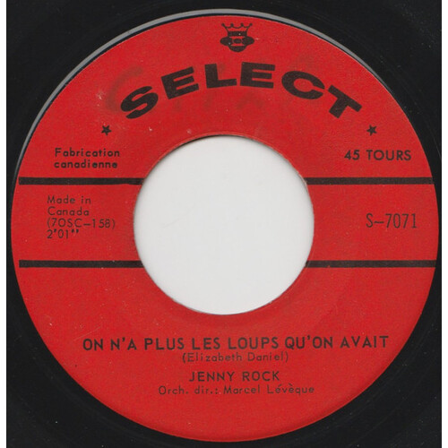 On N'a Plus Les Loups Qu'on Avait b/w Ça Sert A Quoi