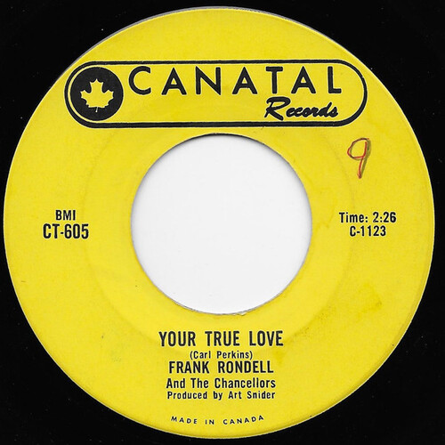 Your True Love (Carl Perkins) b/w Someone Like You (Ronnie Hawkins)