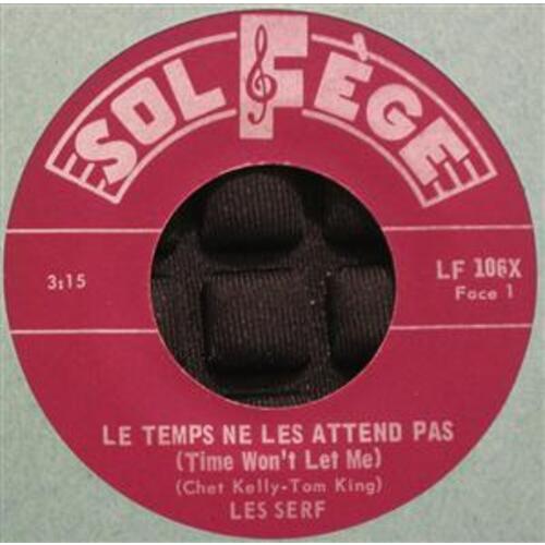 Le temps ne les attend pas b/w Mademoiselle ye-ye