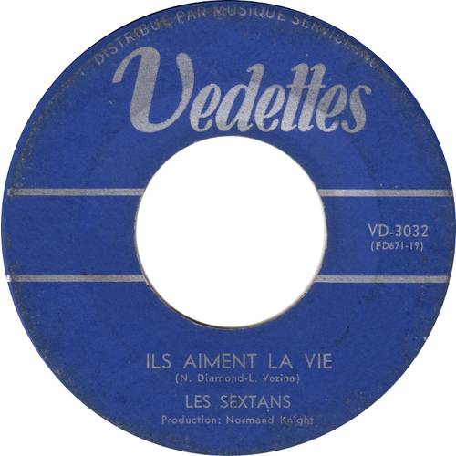  Ils Aiment La Vie b/w Je Suis Déçu