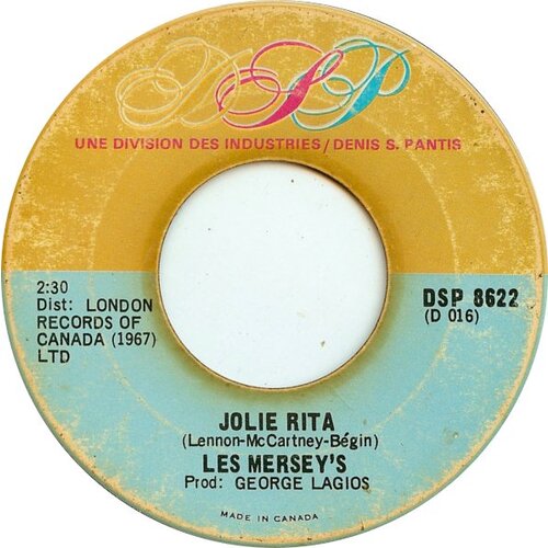 Jolie Rita b/w Ta mere ne sait pas