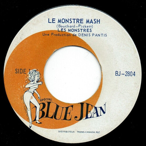 Le monstre mash b/w Thème de cimetière 