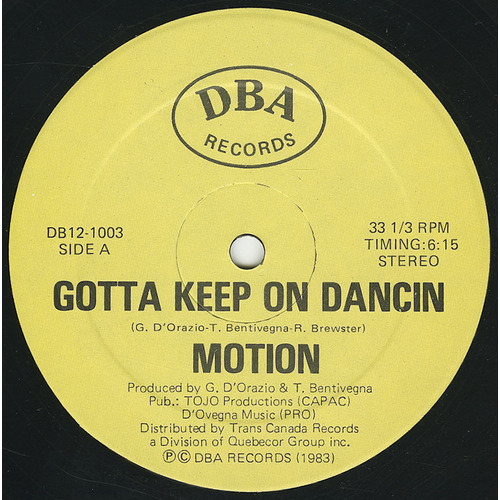 Gotta Keep on Dancin