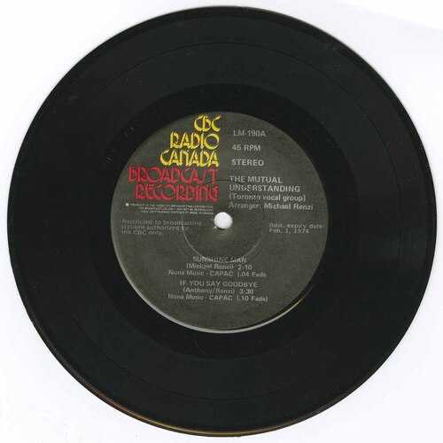 Show Me Your Laughter/ Summer of '42 // Sunshine Man/ If You Say Goodbye