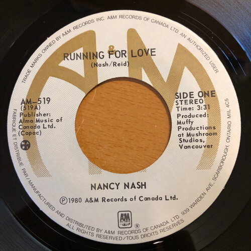 Running For Love b/w I Just Want To Tell You