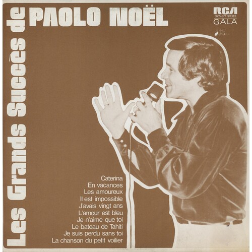 Les grands succès de Paolo Noël