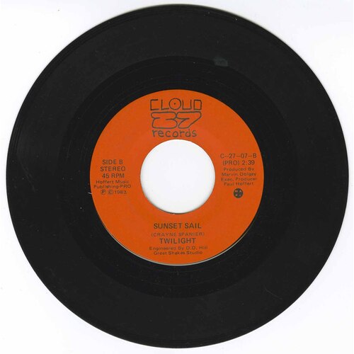 One Summer Kiss b/w Sunset Sail