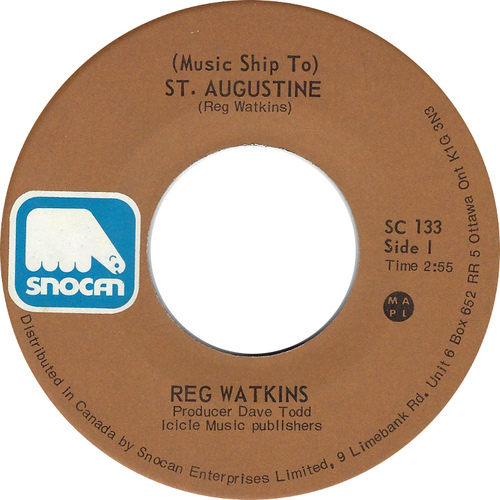 (Music Ship to) St. Augustine b/w Road Man's a Gypsy