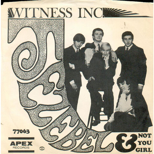 Jezebel b/w Not You Girl (picture sleeve)