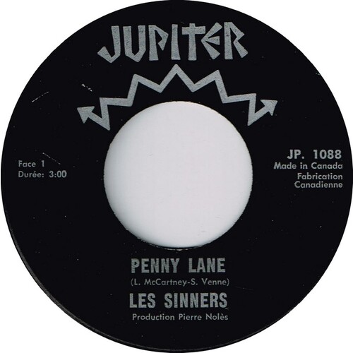 Penny Lane b/w Les Grèves D'Aujourd'hui