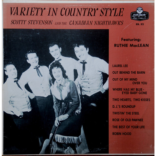 Variety in Country Style Featuring Ruthie MacLean