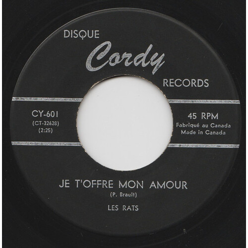 Je T'offre Mon Amour b/w Rêve D'un Soir