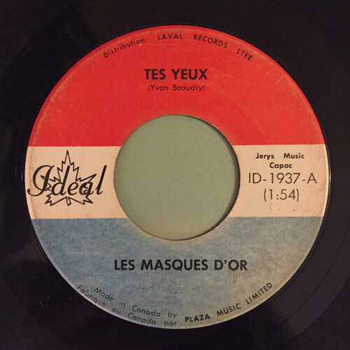 Tes Yeux b/w Prétend Que Tu Es Heureux