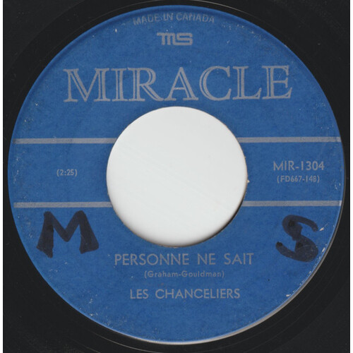 Personne Ne Sait b/w Pour Vous