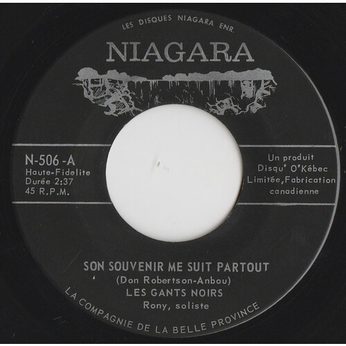 Son Souvenir Me Suit Partout b/w Ta Silhouette