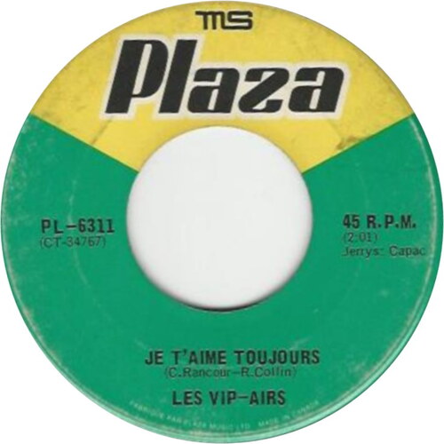 Je T'aime Toujours b/w Je Vais Rire