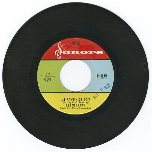 Le pantin de bois b/w Bye bye mon amour