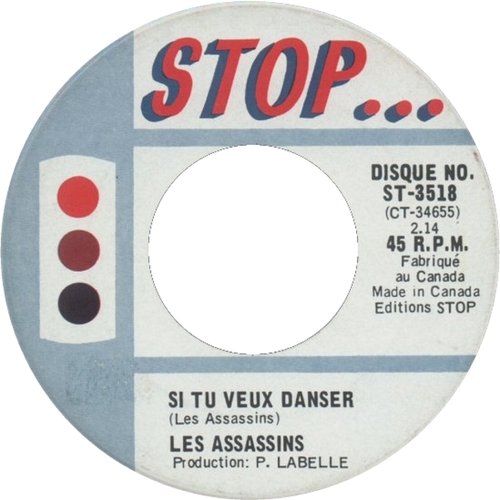 Si Tu Veux Danser b/w Tu Peux Pleurer