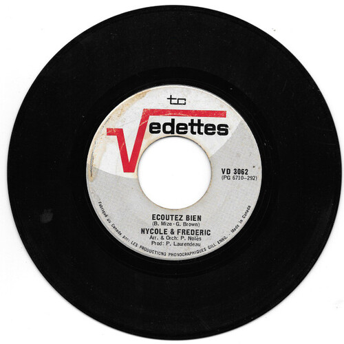 Écoutez-Bien b/w Quand On Est Amoureux