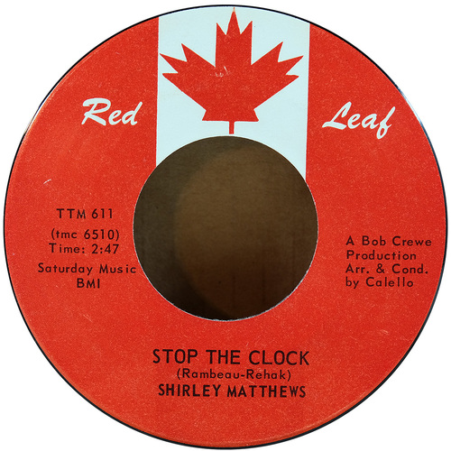 Stop the Clock b/w If I Had it All to do Again (promo)