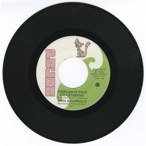 Complainte pour Ste-Catherine b/w Hommage a Henri Richard