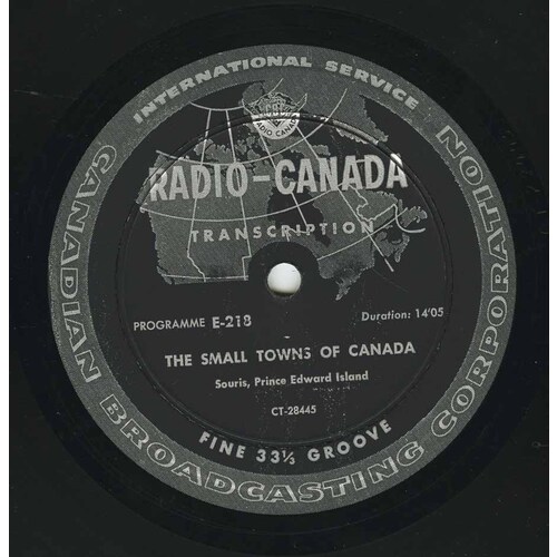 Souris, Prince Edward Island - Programme E-218