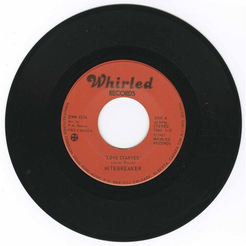 Love Starved b/w It'll Take Time