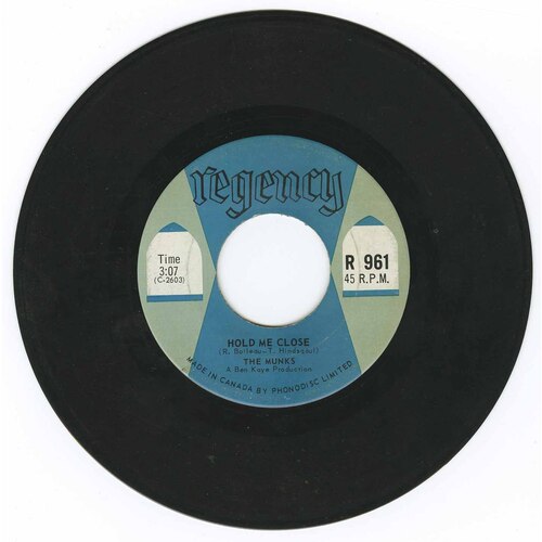 Hold Me Close b/w Please Come Back Marie