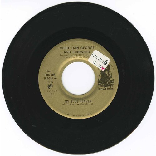 My Blue Heaven b/w Indian Prayer