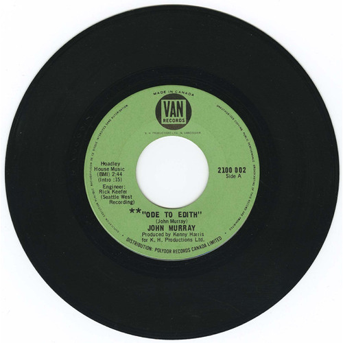 Ode to Edith b/w You’re So Beautiful