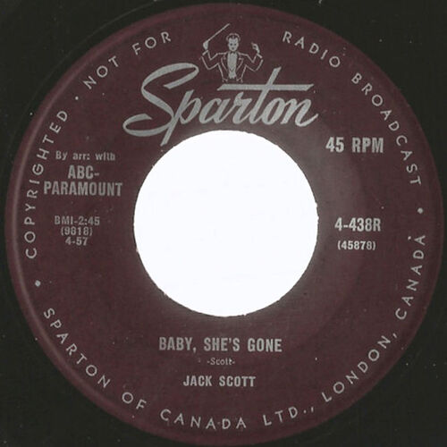 Baby, She's Gone b/w You Can Bet Your Bottom Dollar