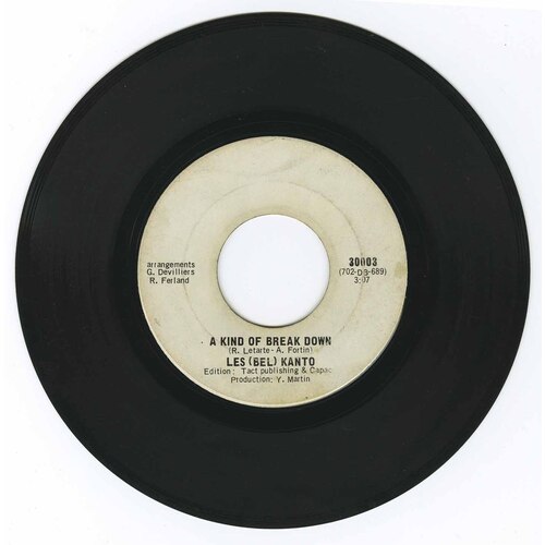 A Kind of Break Down b/w Dors (promo)