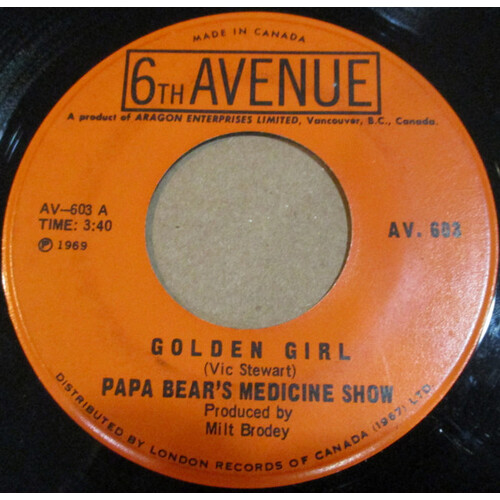 Golden Girl b/w Two's a Pair (And Three's Not Fair)