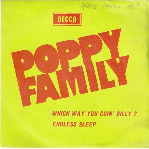 Which Way You Goin' Billy? b/w Endless Sleep